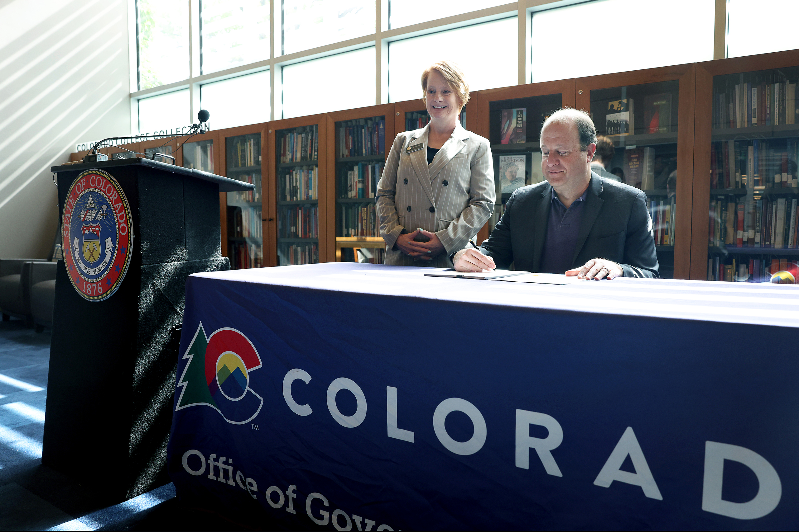 Governor Polis at CC to Sign Geothermal Bill